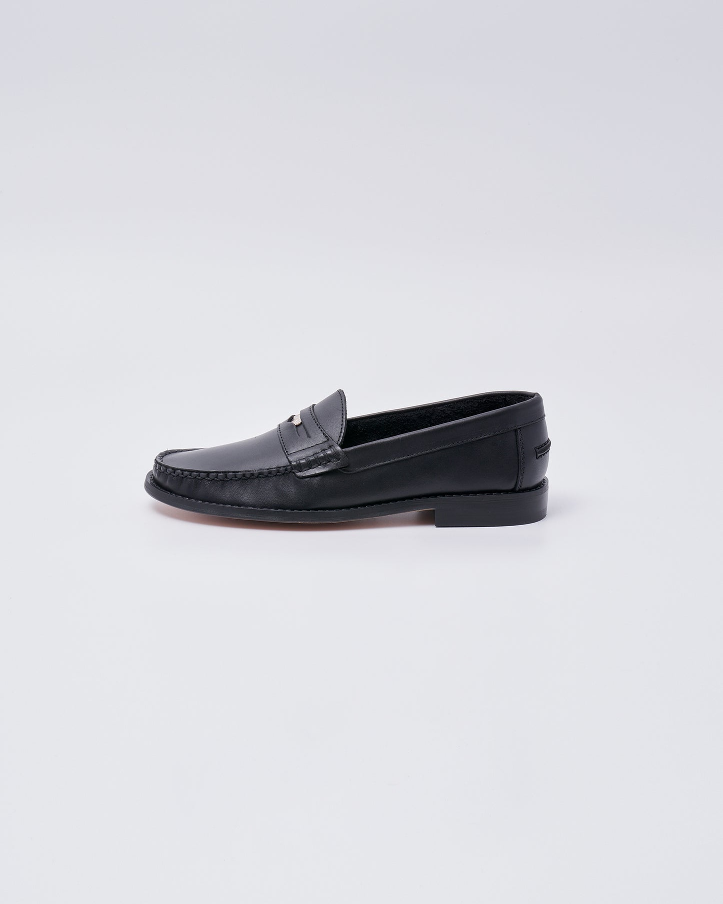2307W COIN LOAFERS BLACK