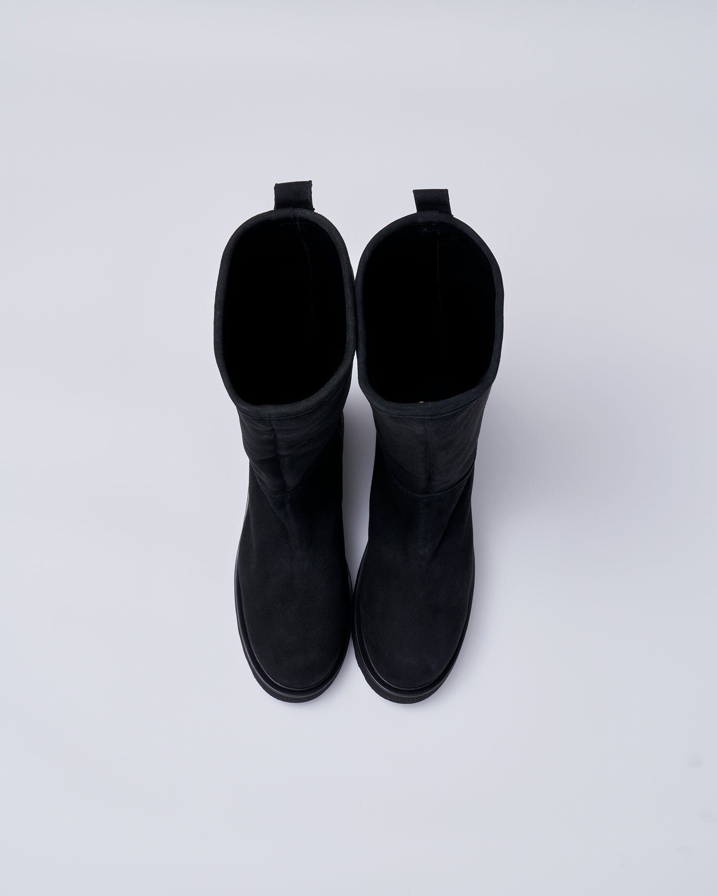 RIDING BOOTS BLACK SUEDE