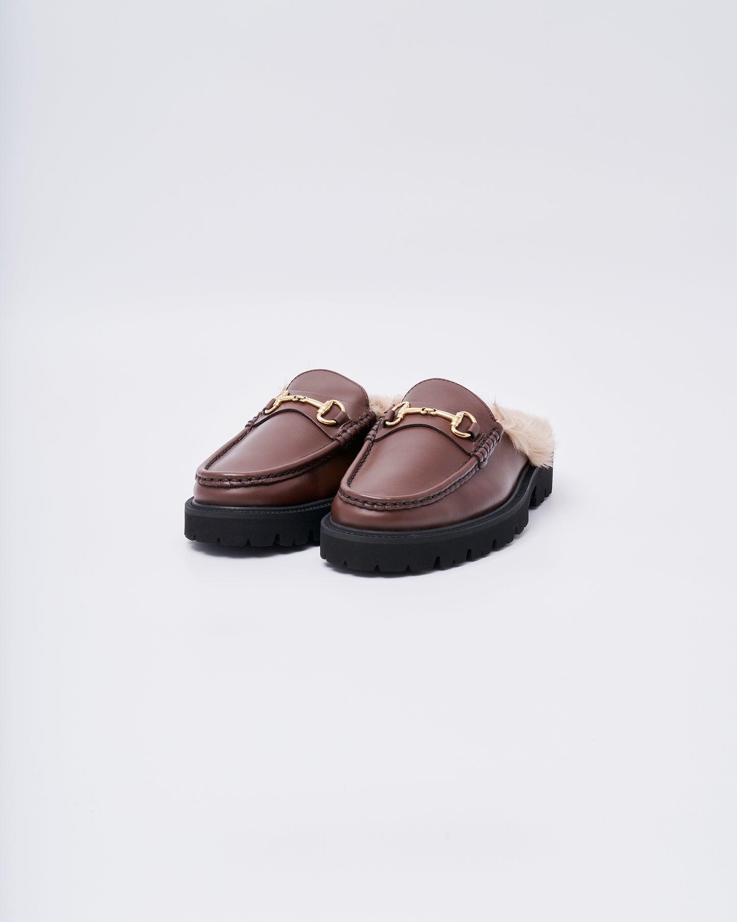 22115W SHEARING LINED BIT MULE BROWN