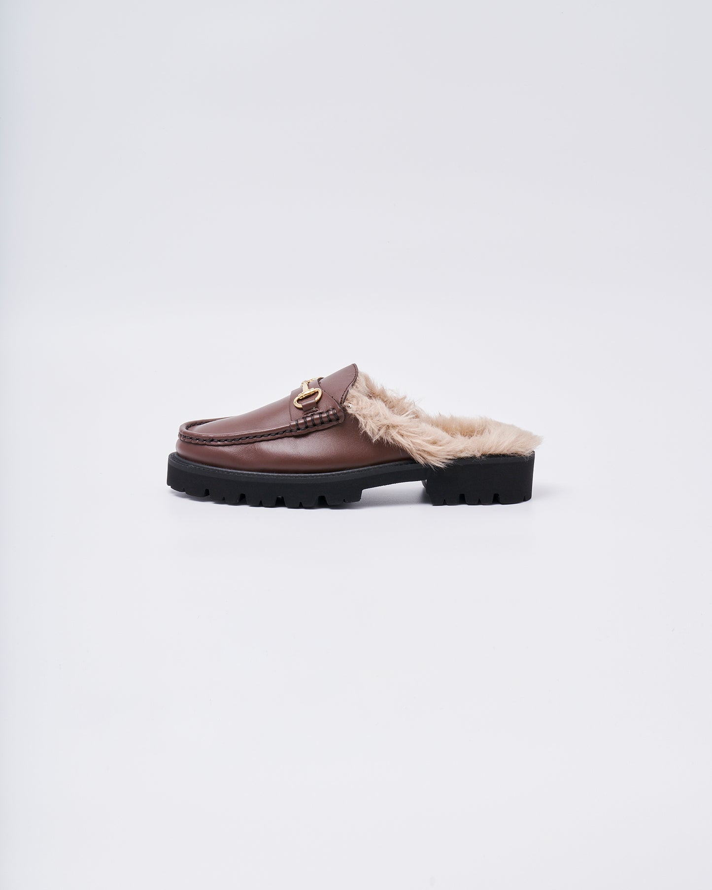 22115W SHEARING LINED BIT MULE BROWN