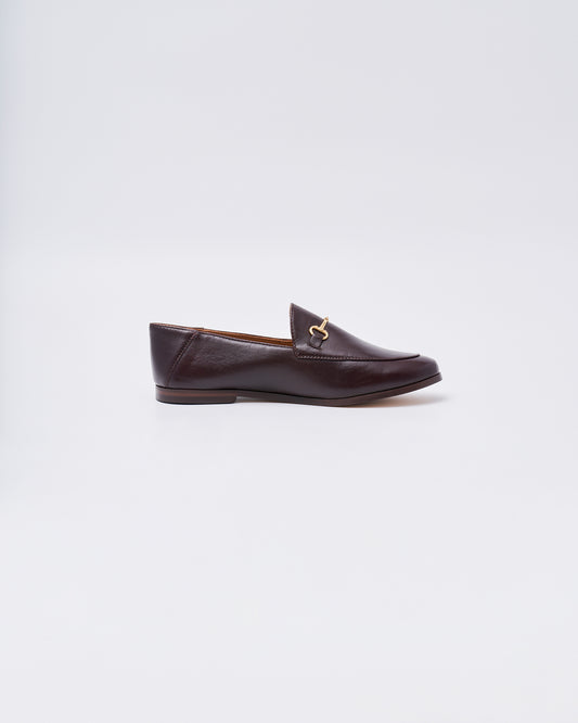 BIT SLIP ON SHOES DARK BROWN