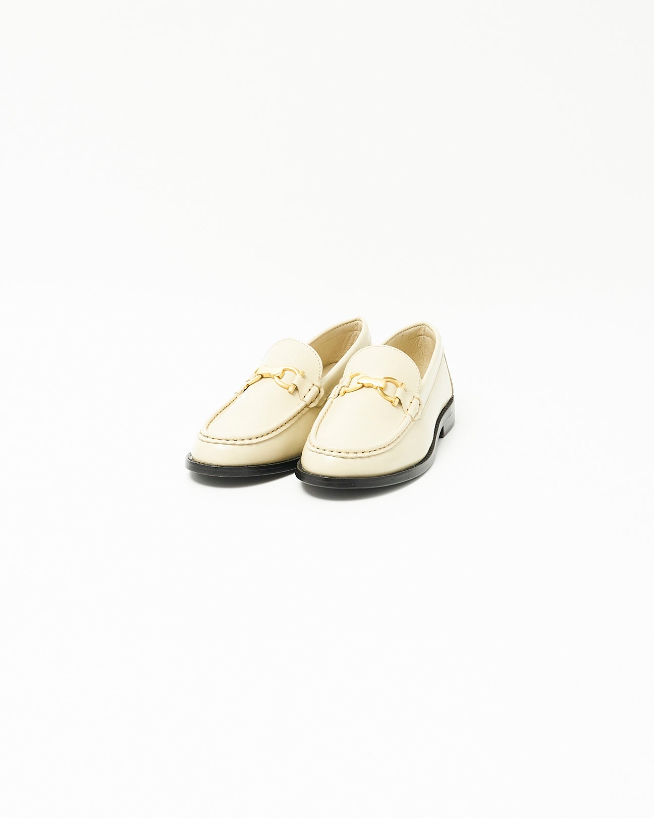 ALMOND TOE C LOAFERS ECRU
