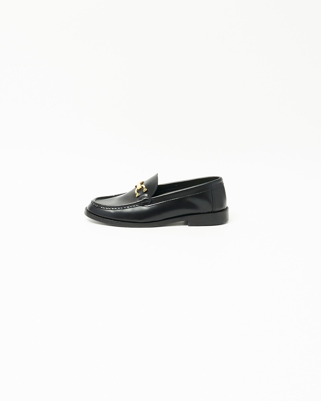 ALMOND TOE C LOAFERS BLACK