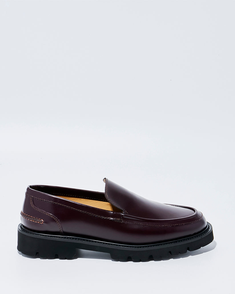PLAIN LOAFERS VINO