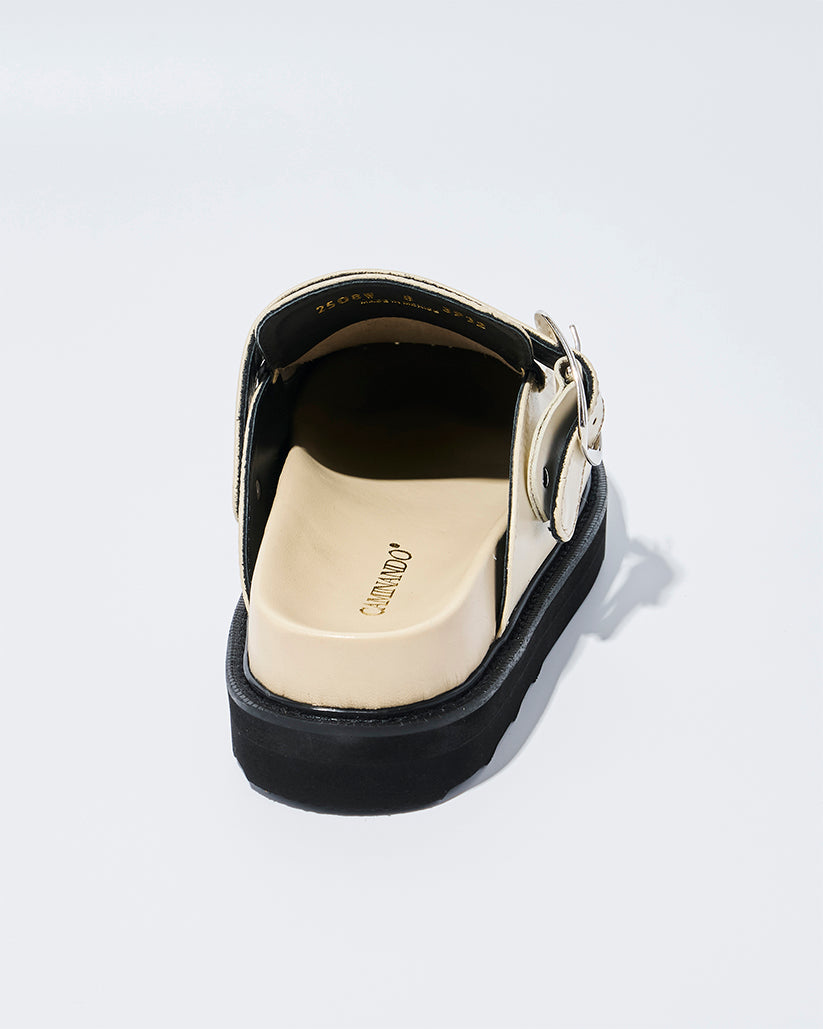 ONE STRAP MOC MULE LAMB