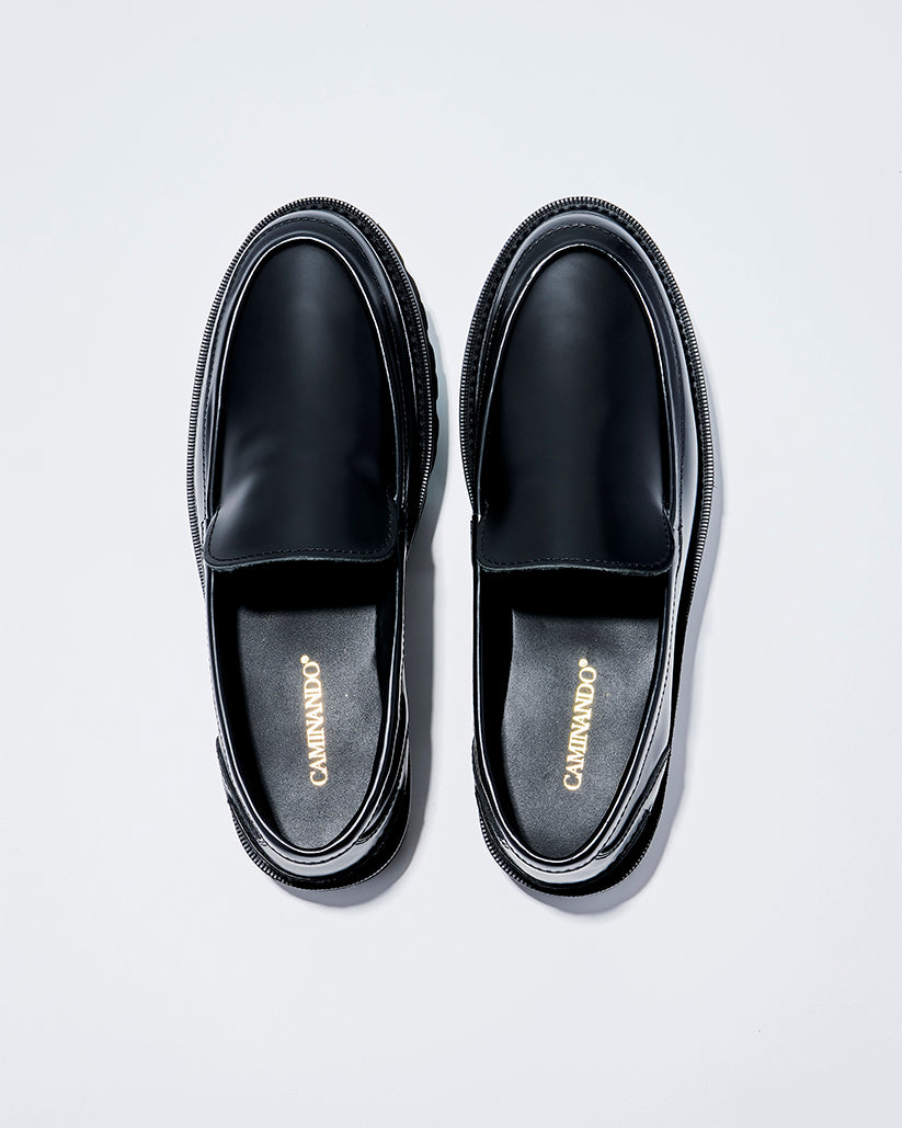PLAIN LOAFERS BLACK