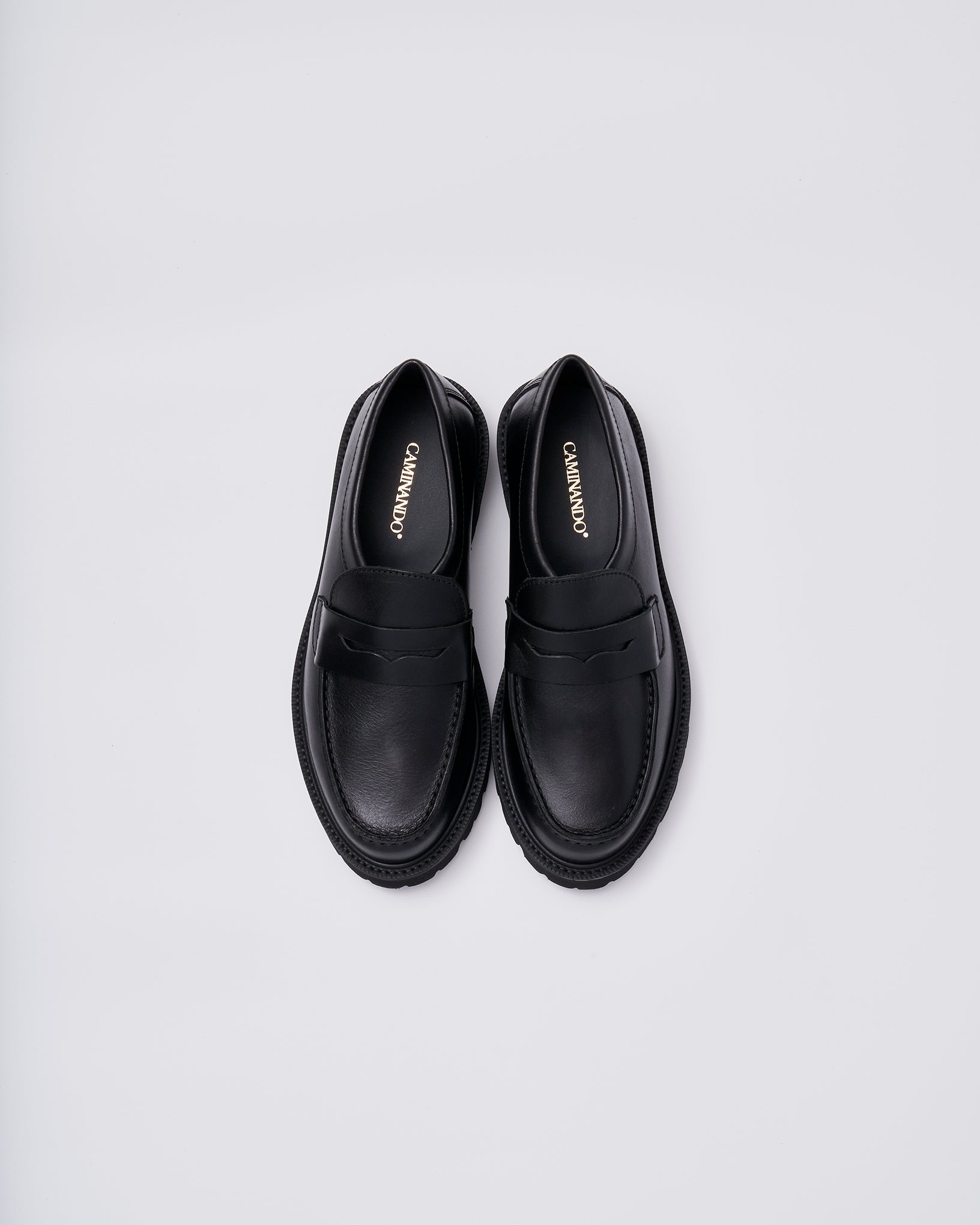 23114W COIN LOAFERS BLACK – caminando.jp