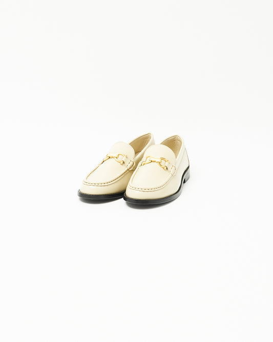 ALMOND TOE C LOAFERS ECRU