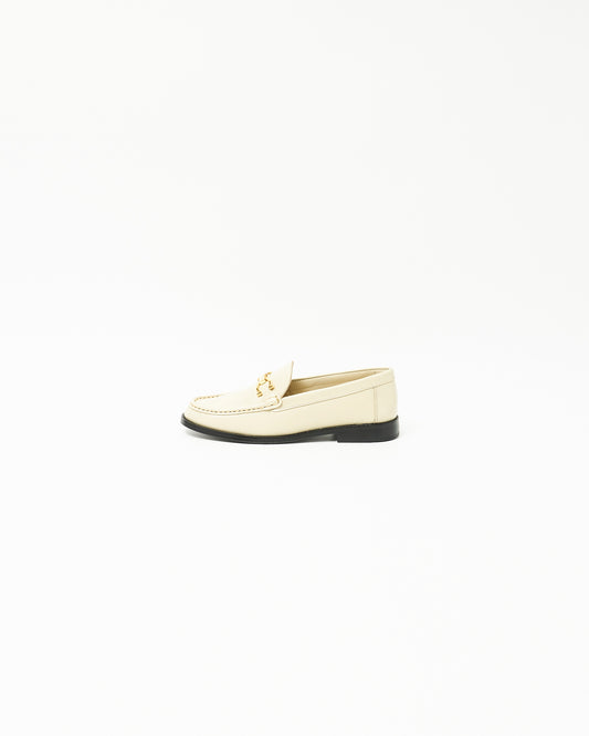 ALMOND TOE C LOAFERS ECRU