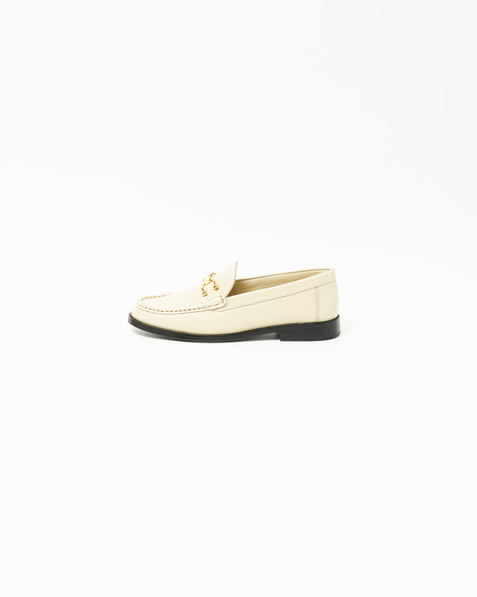 ALMOND TOE C LOAFERS ECRU