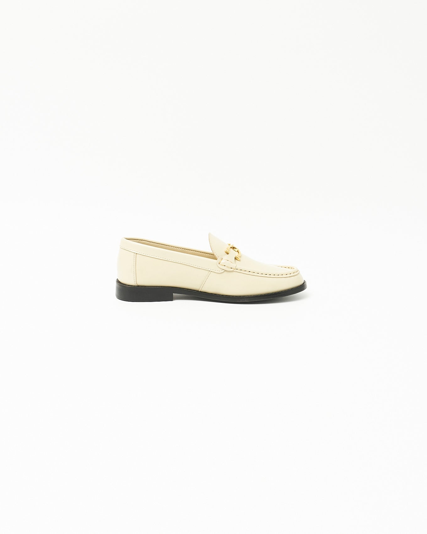 ALMOND TOE C LOAFERS ECRU