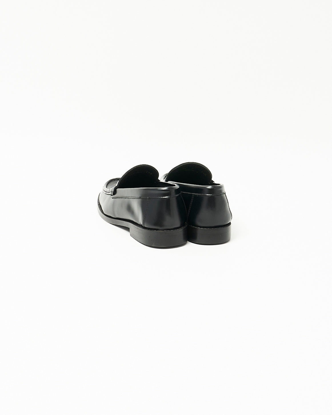 ALMOND TOE C LOAFERS BLACK