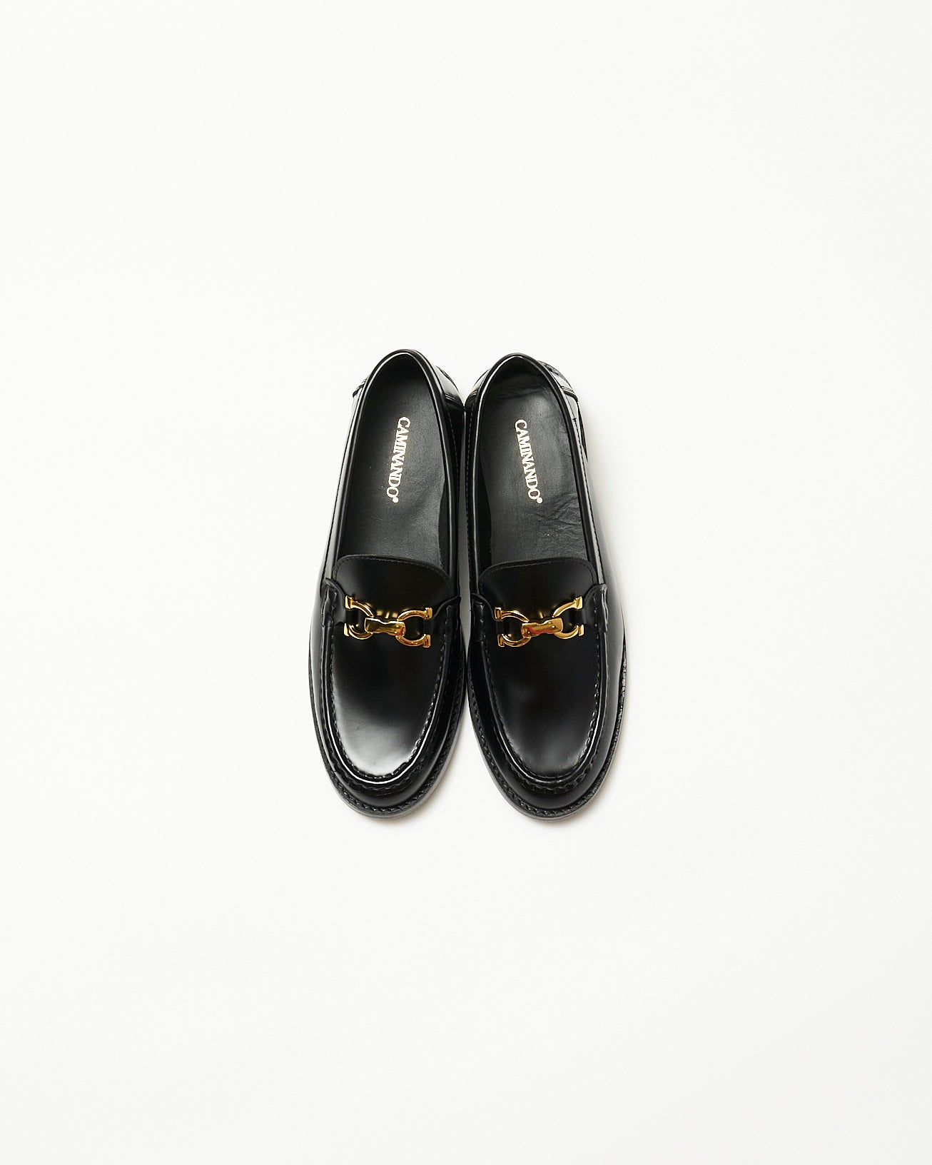 ALMOND TOE C LOAFERS BLACK