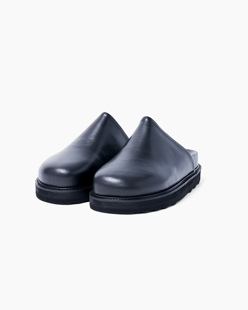 CLOG SANDALS DARK BLACK