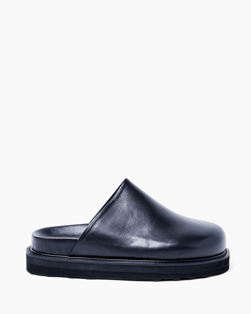 CLOG SANDALS DARK BLACK