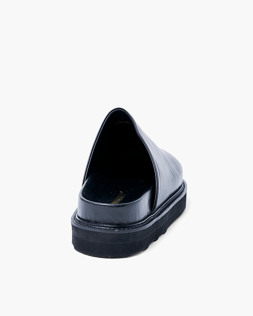 CLOG SANDALS DARK BLACK