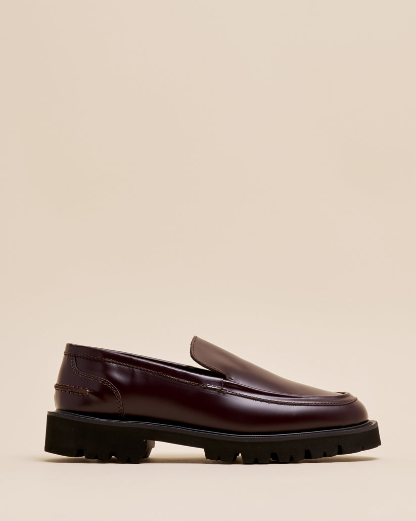 PLAIN LOAFERS VINO