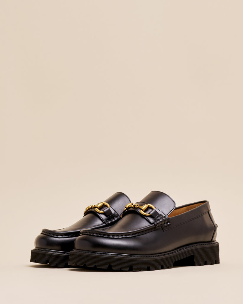 LARGO BIT LOAFERS BLACK