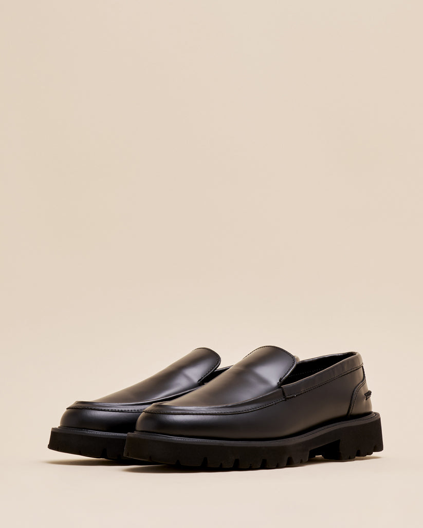 PLAIN LOAFERS BLACK