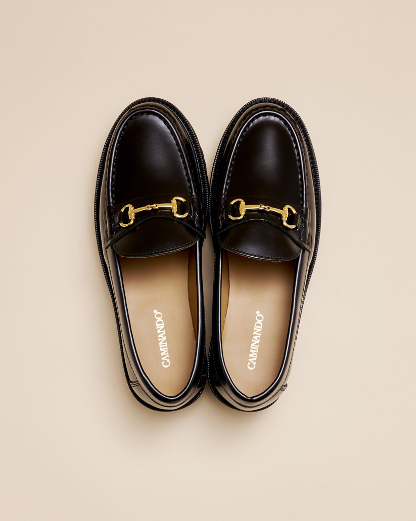 BIT LOAFERS BLACK – caminando.jp