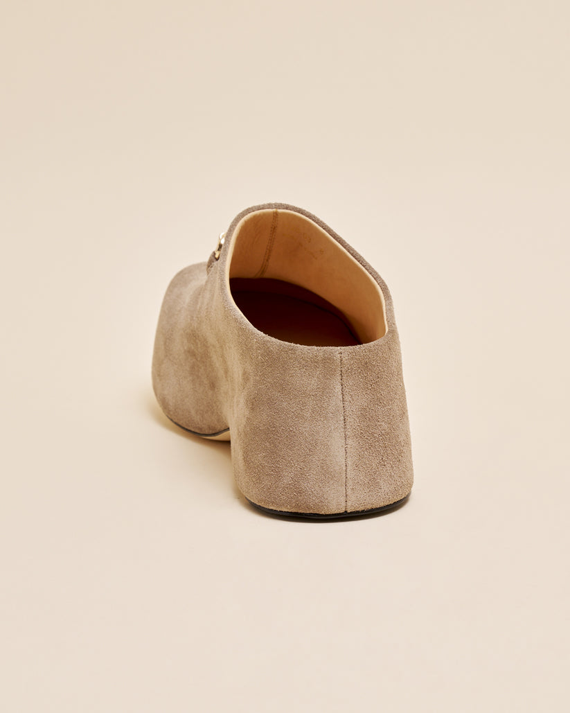 BIT CLOG BEIGE SUEDE