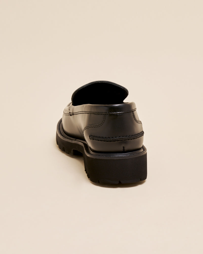PLAIN LOAFERS BLACK
