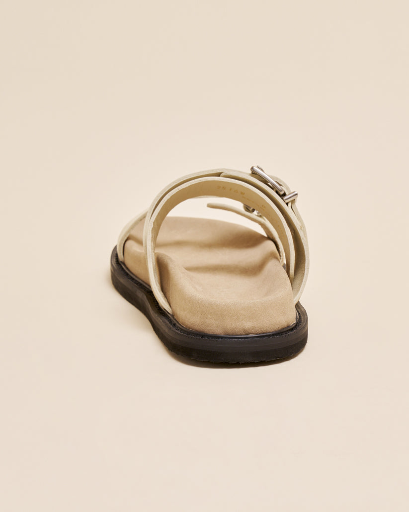 DOUBLE BUCKLE SANDALS LAMB