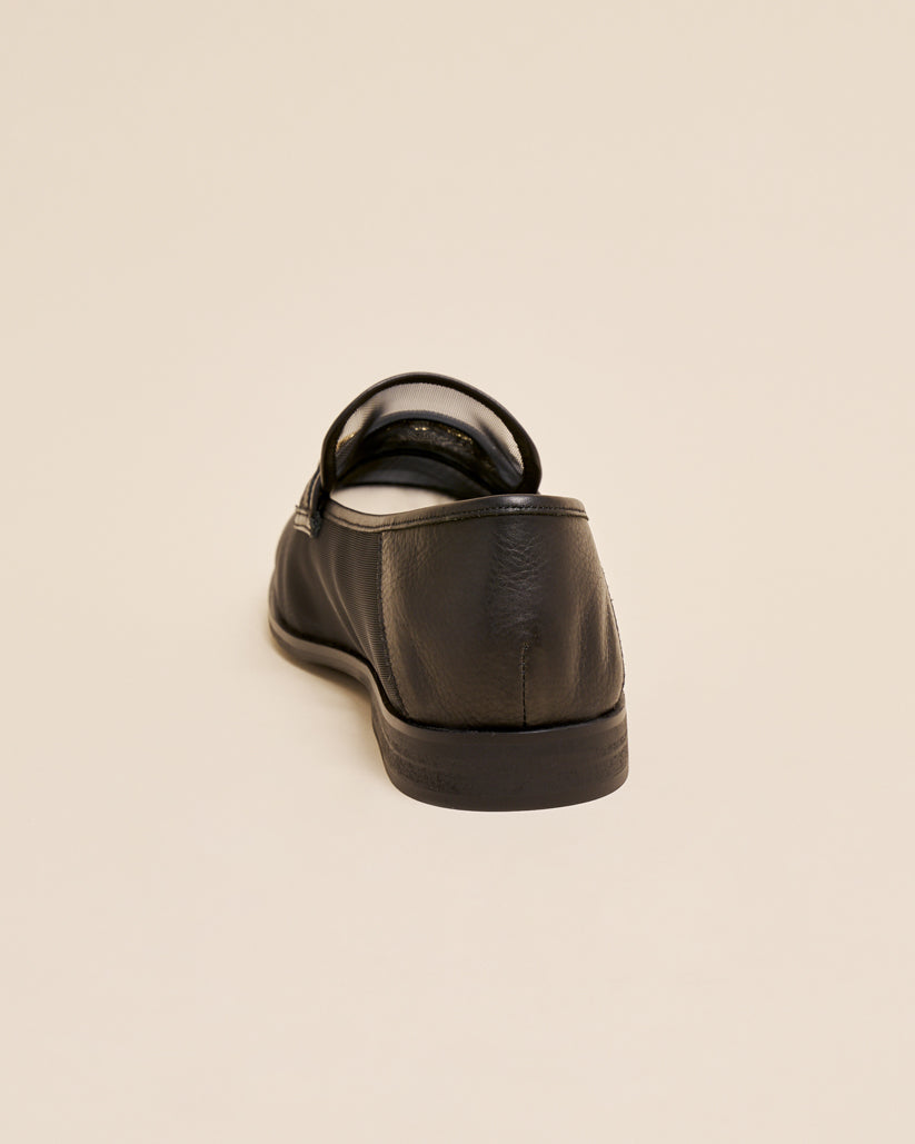 MESH BIT LOAFERS BLACK – caminando.jp