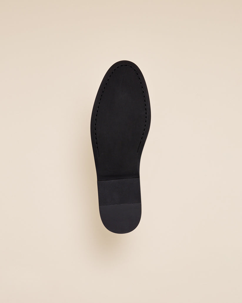 MESH BIT LOAFERS BLACK