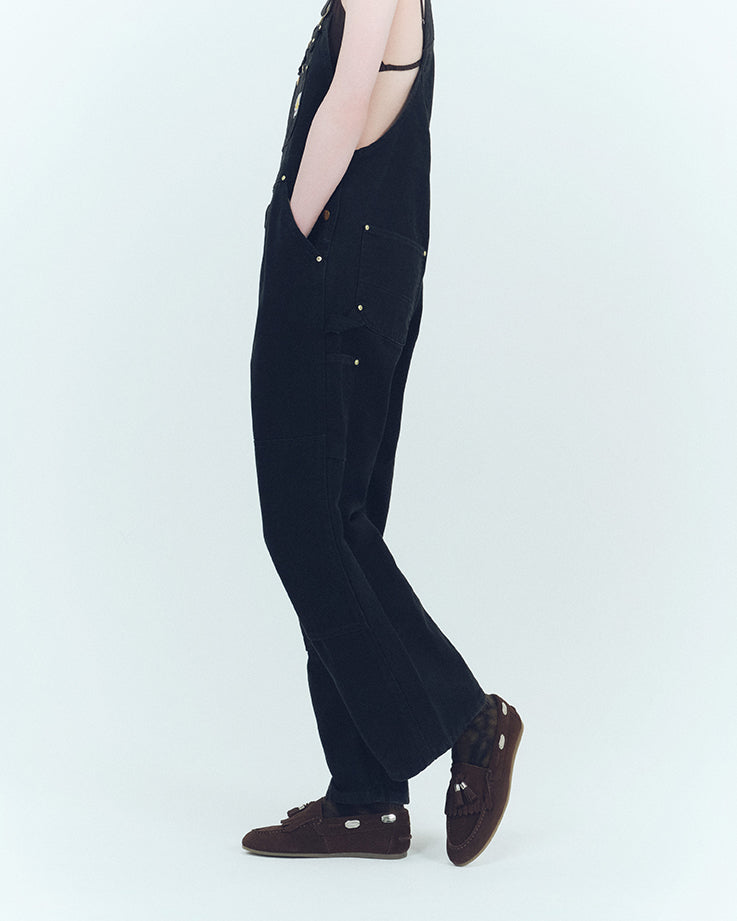 TASSEL MOC SHOES ECRU