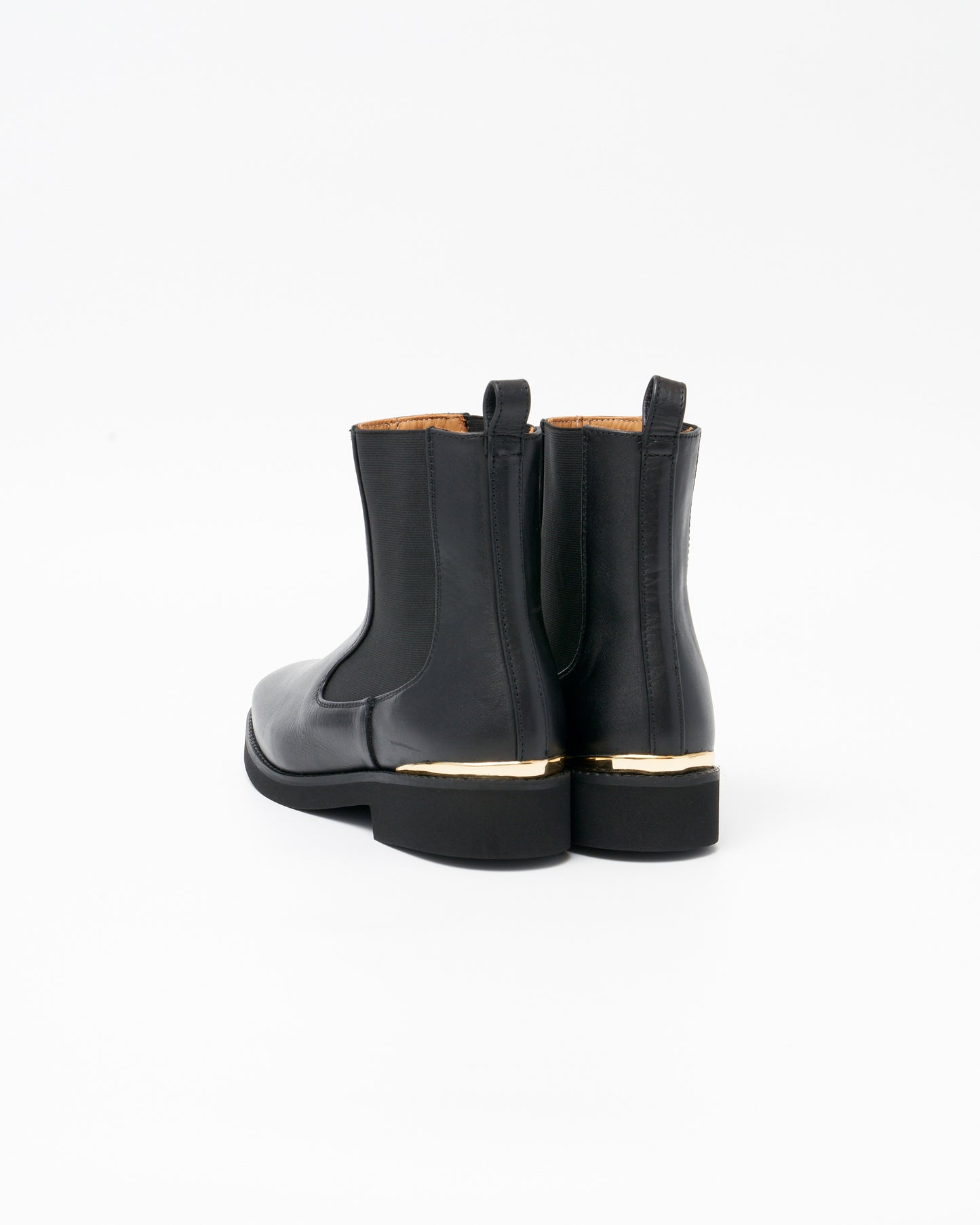 HEEL CUP SHORT SIDE GOA BOOTS BLACK